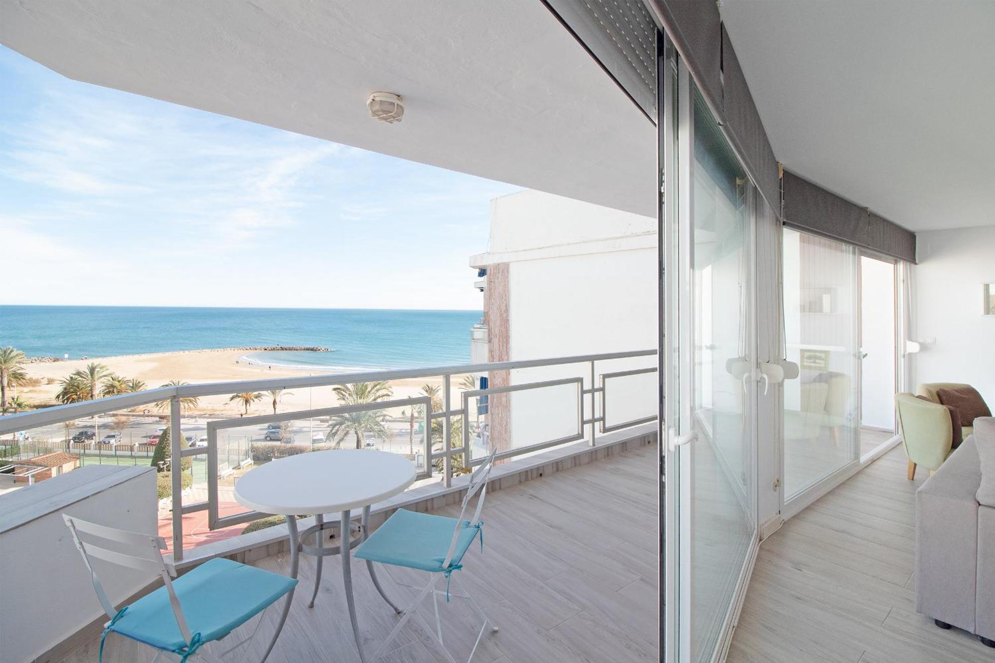 Global Properties, Apartamento Con Terraza E Increibles Vistas Al Mar Пуэтро-де-Сагунто Экстерьер фото