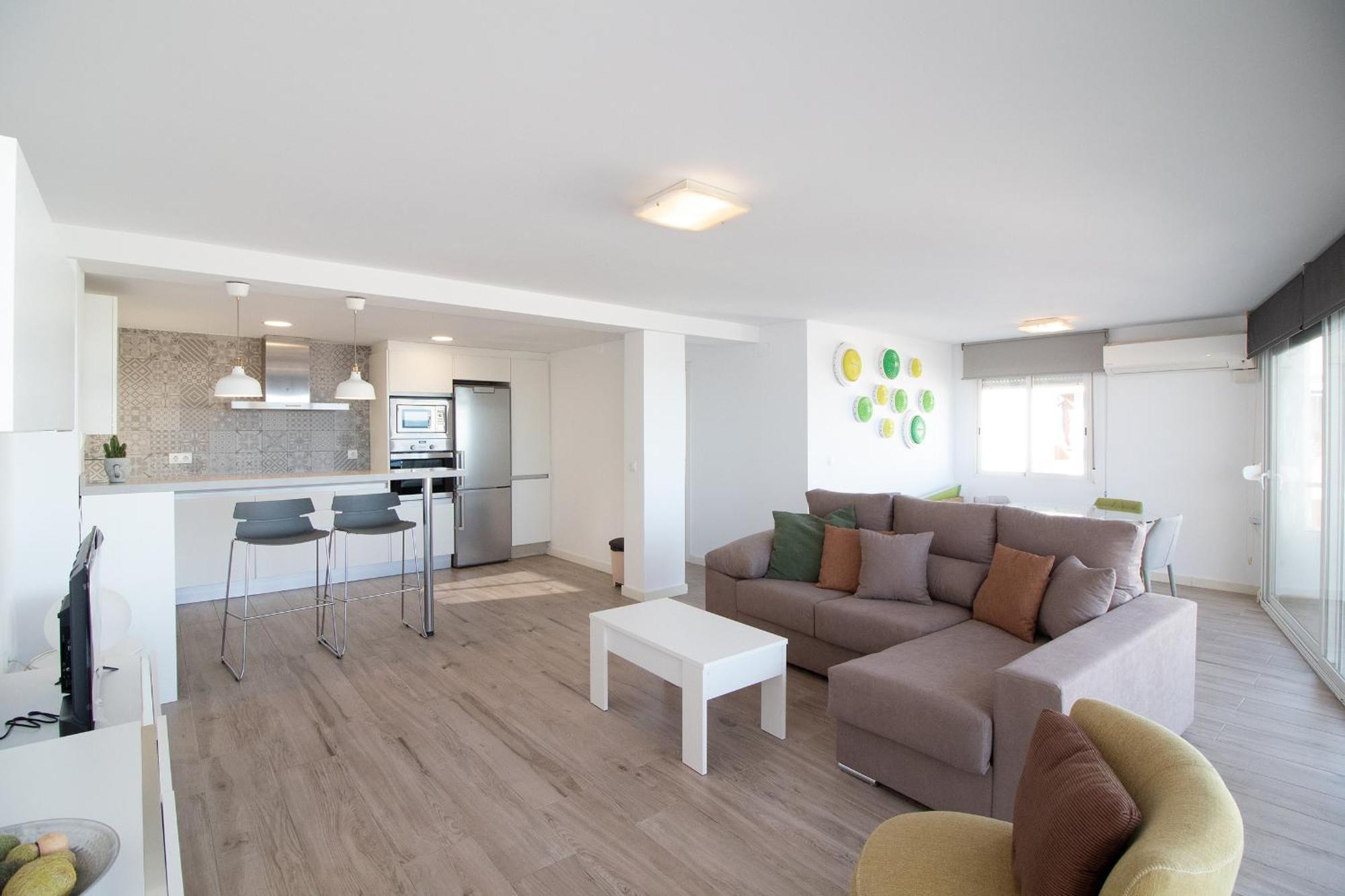 Global Properties, Apartamento Con Terraza E Increibles Vistas Al Mar Пуэтро-де-Сагунто Экстерьер фото